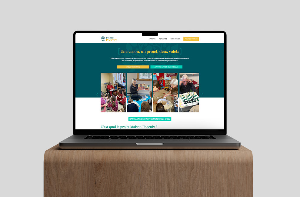 Web design pour Maison phoénix