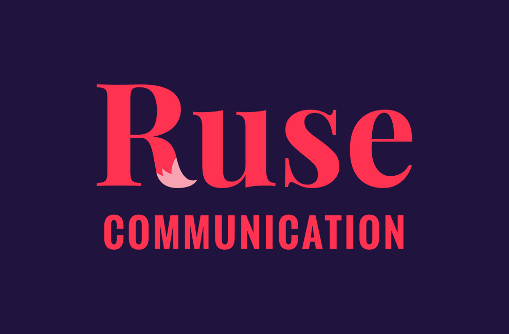 Logo de l'agence Ruse communication, Rédaction web optimisée (SEO/GEO)